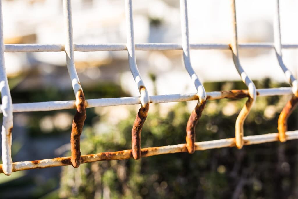 valla oxidada